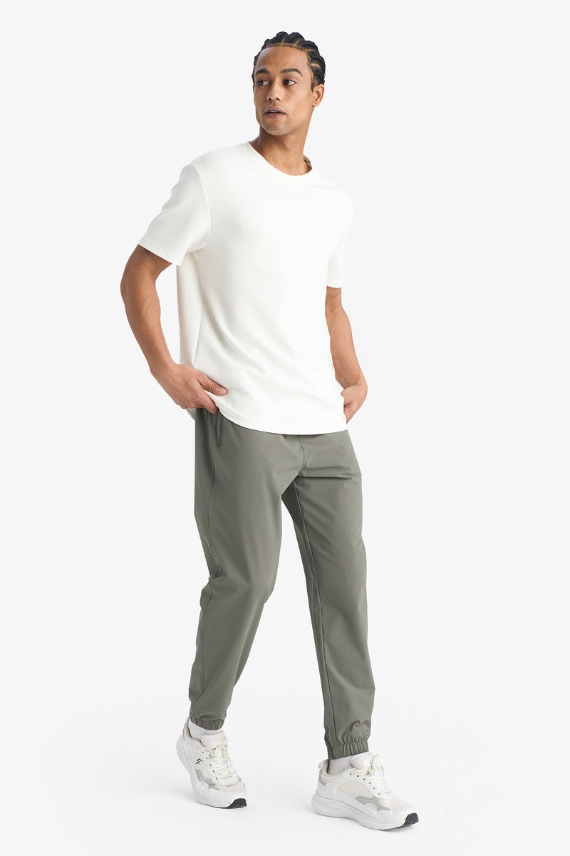 DeFacto Green Man Slim Fit Woven Jogger Casual - Image 2